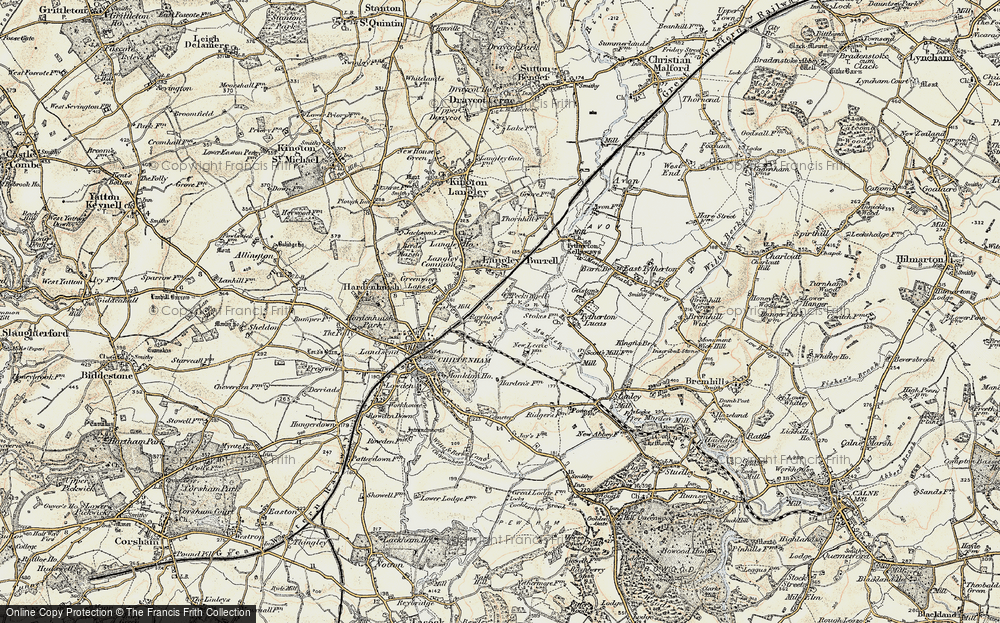 Old Map of Peckingell, 1898-1899 in 1898-1899