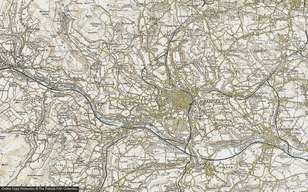 Old Map of Pellon, 1903 in 1903