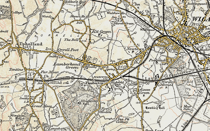 Old map of Pemberton in 1903