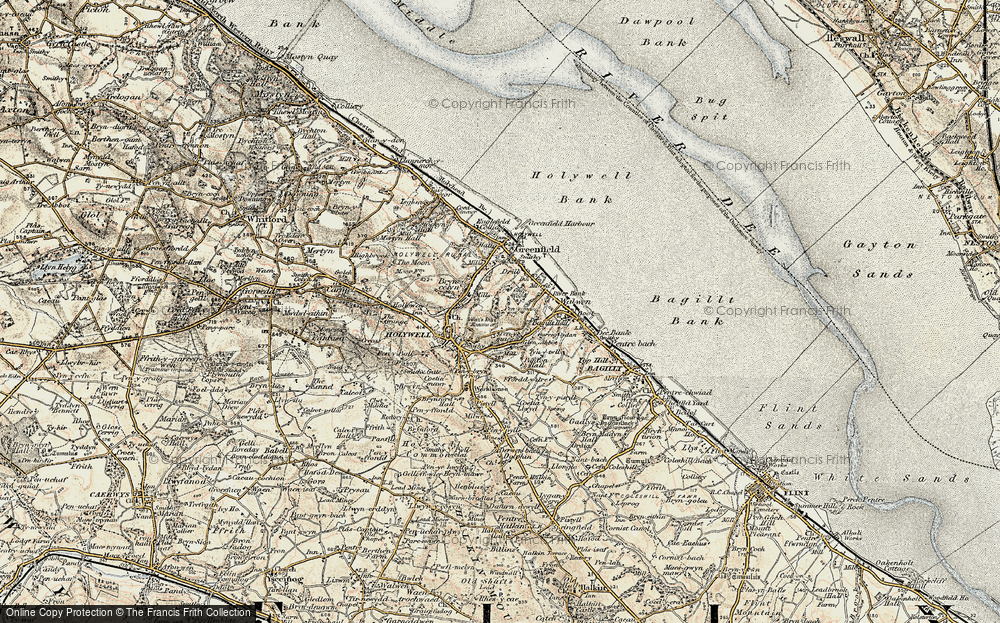 Old Map of Pen-y-maes, 1902-1903 in 1902-1903