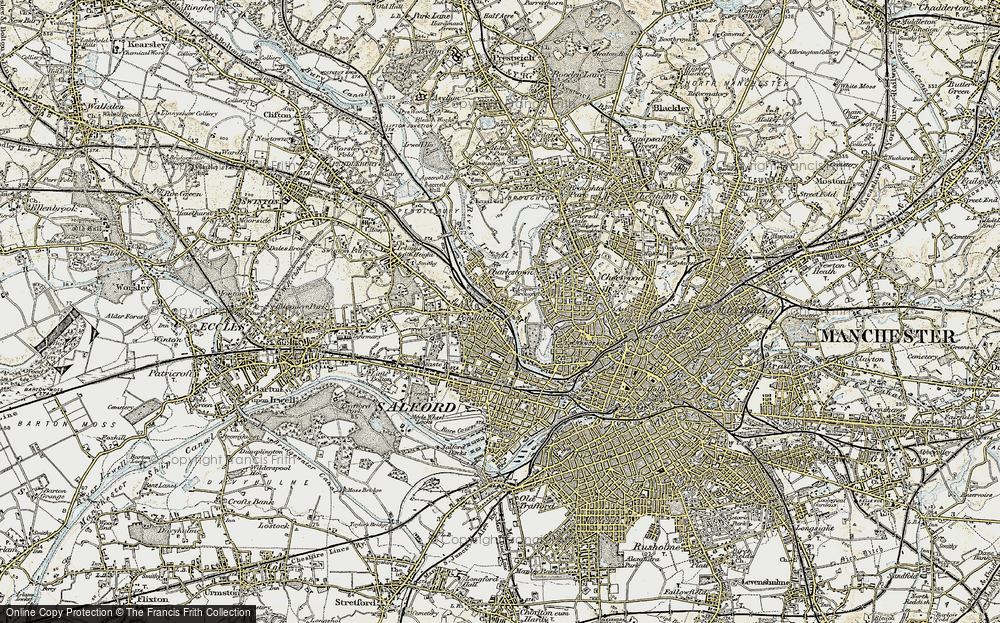 Old Map of Pendleton, 1903 in 1903