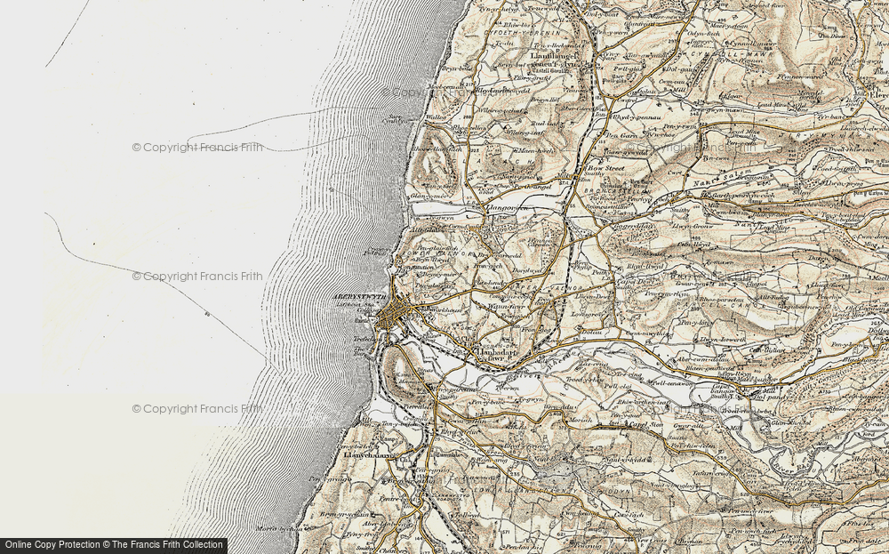 Old Map of Penglais, 1901-1903 in 1901-1903