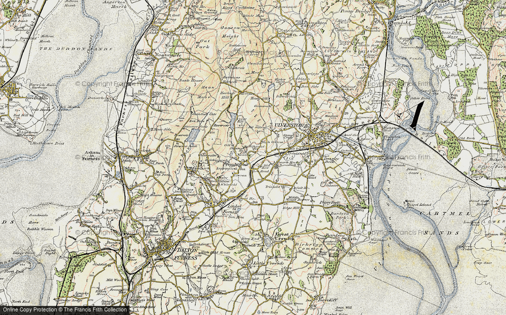 Old Map of Pennington, 1903-1904 in 1903-1904