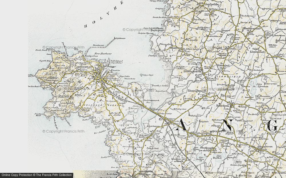Old Map of Penrhos, 1903-1910 in 1903-1910