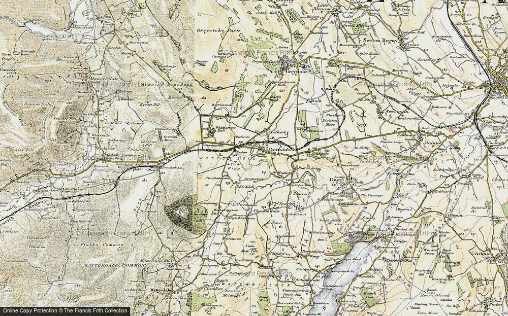 Old Map of Penruddock, 1901-1904 in 1901-1904