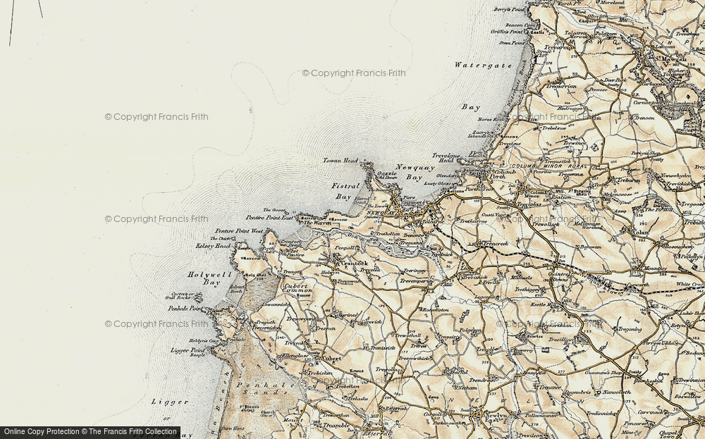 Pentire, 1900