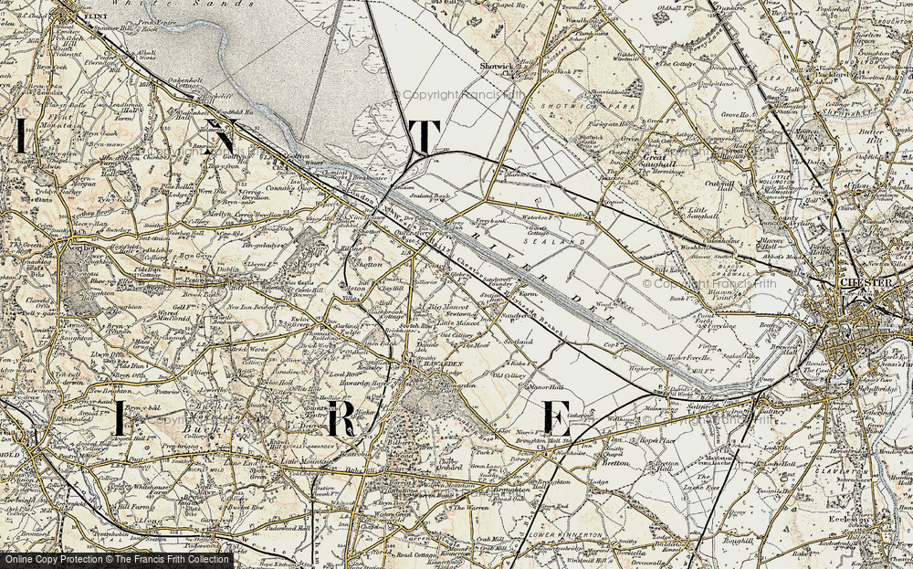 Old Map of Pentre, 1902-1903 in 1902-1903