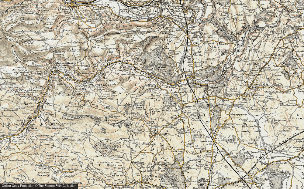 Old Map of Pentre-newydd, 1902-1903 in 1902-1903