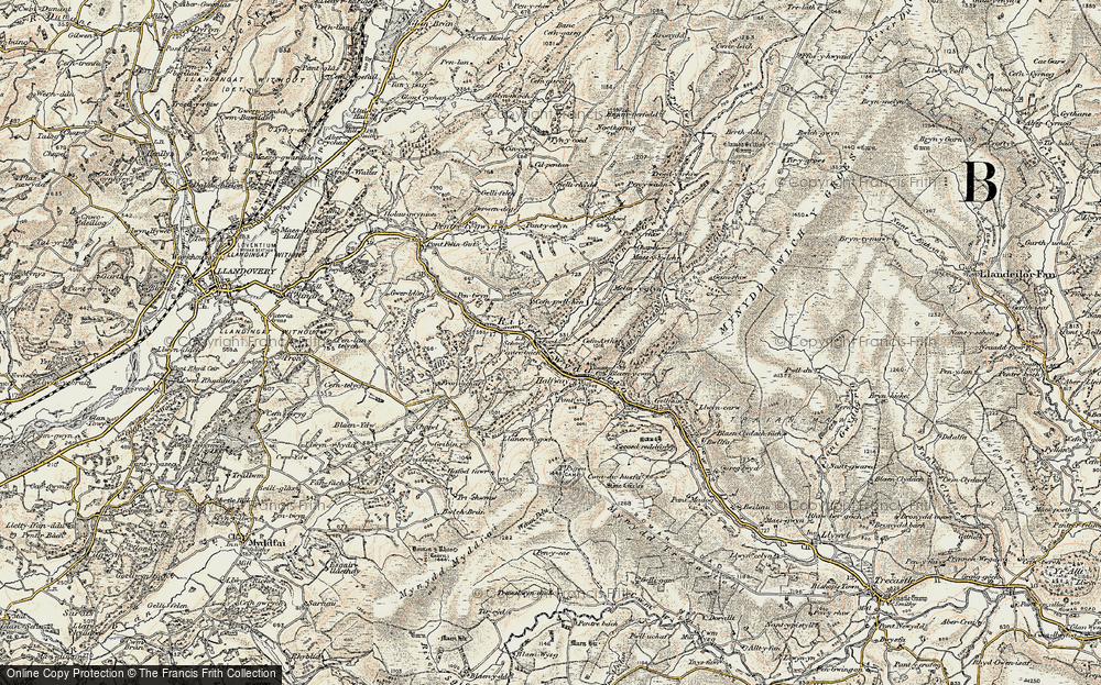 Pentrebach, 1900-1901