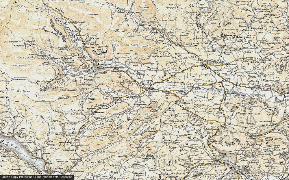 Penybontfawr, 1902-1903