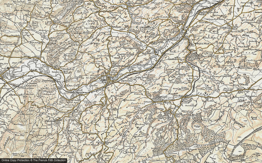 Old Map of Penygelli, 1902-1903 in 1902-1903