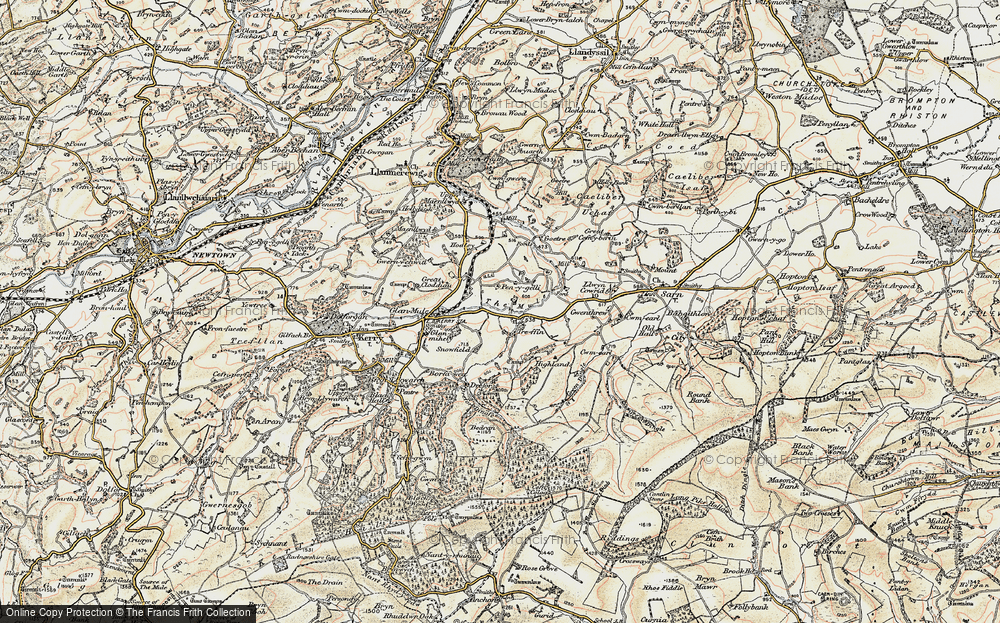 Old Map of Penygelli, 1902-1903 in 1902-1903