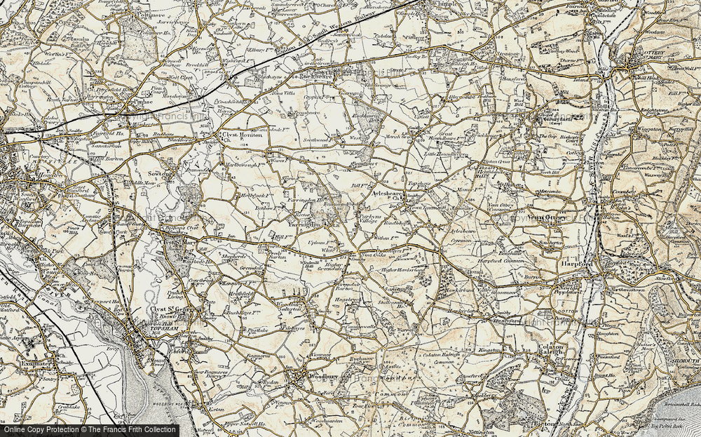 Old Map of Perkin's Village, 1899 in 1899