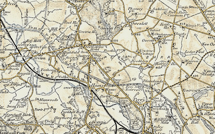Old map of Perry Beeches in 1902