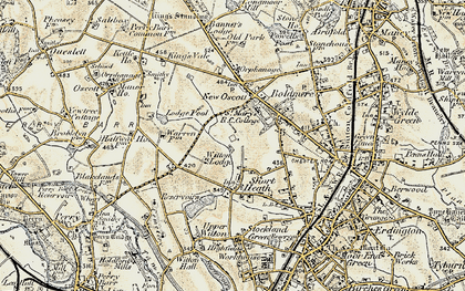 Old map of Perry Common in 1902