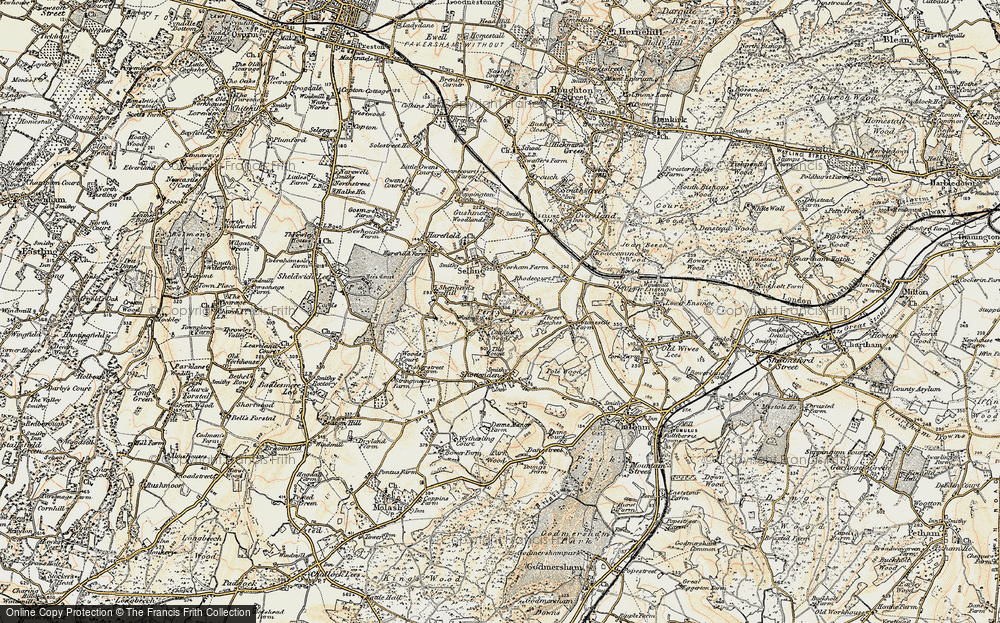 Old Map of Perrywood, 1897-1898 in 1897-1898