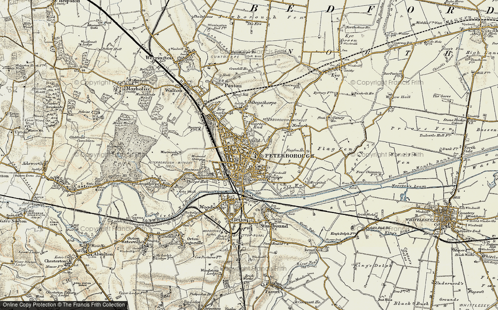 Peterborough England Map