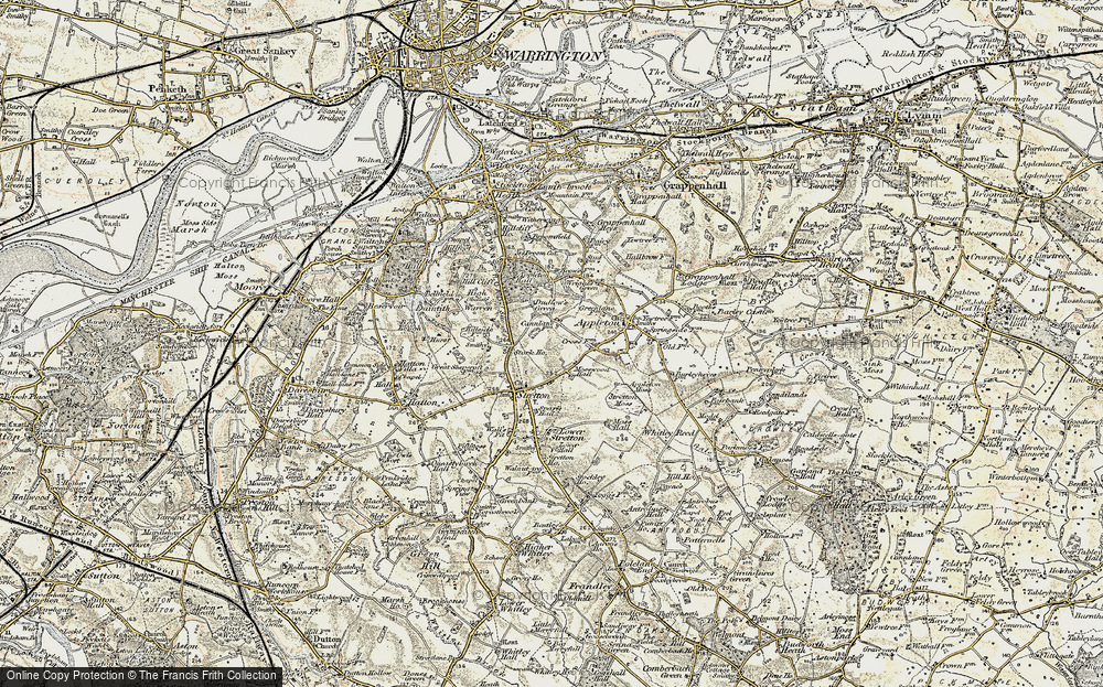 Old Map of Pewterspear, 1902-1903 in 1902-1903