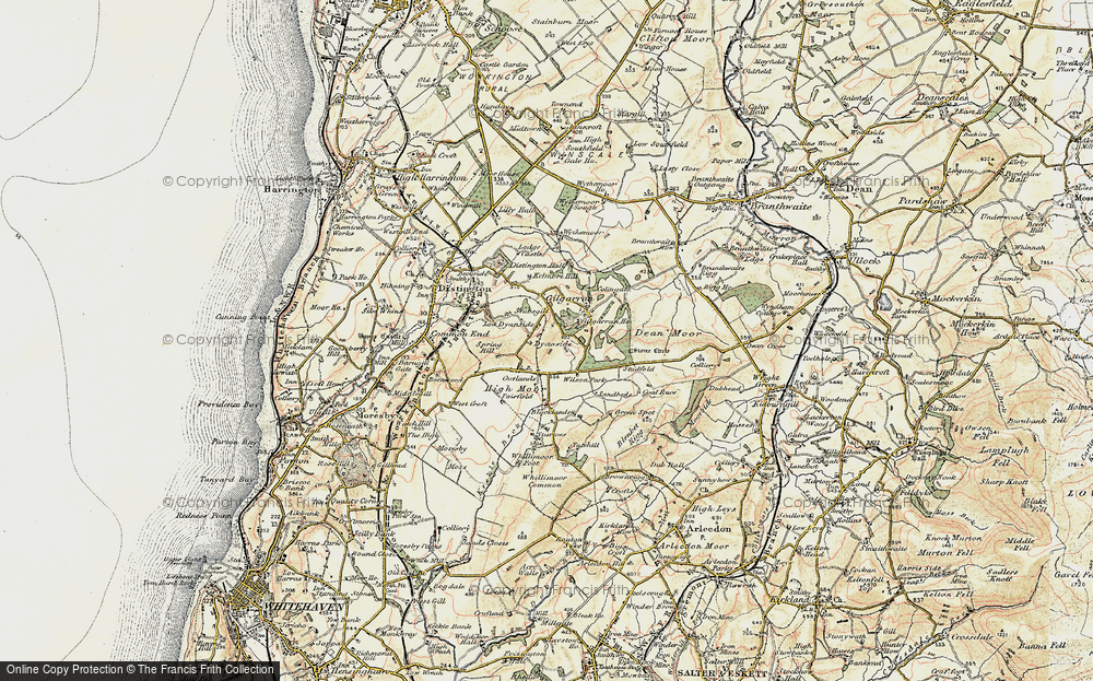 Old Map of Pica, 1901-1904 in 1901-1904