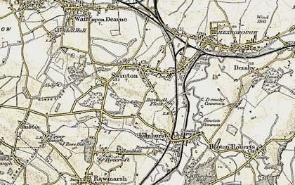 Old map of Piccadilly in 1903