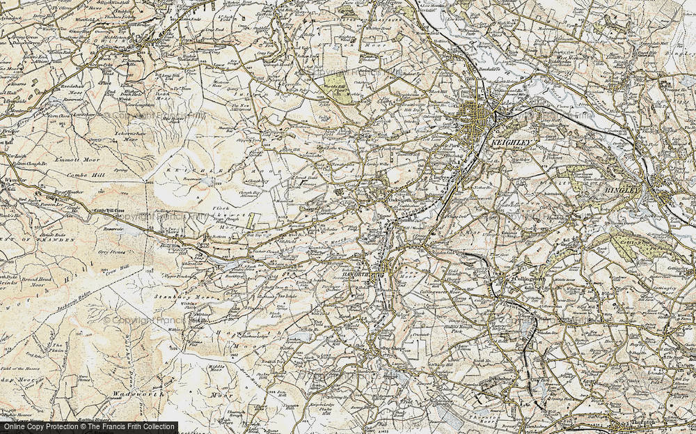Old Map of Pickles Hill, 1903-1904 in 1903-1904