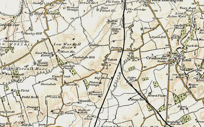 Old map of Picton in 1903-1904