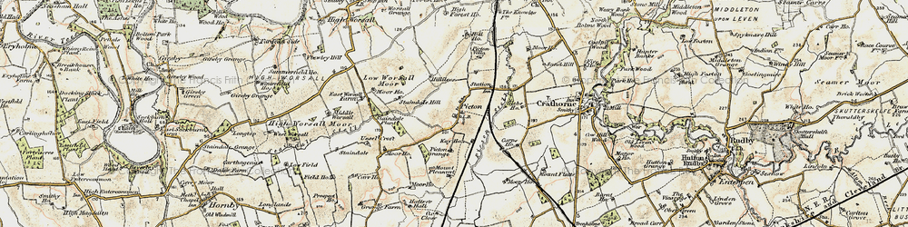 Old map of Picton in 1903-1904