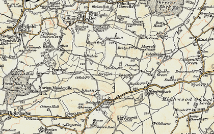 Old map of Pigstye Green in 1898