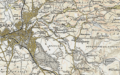 Old map of Pike Hill in 1903