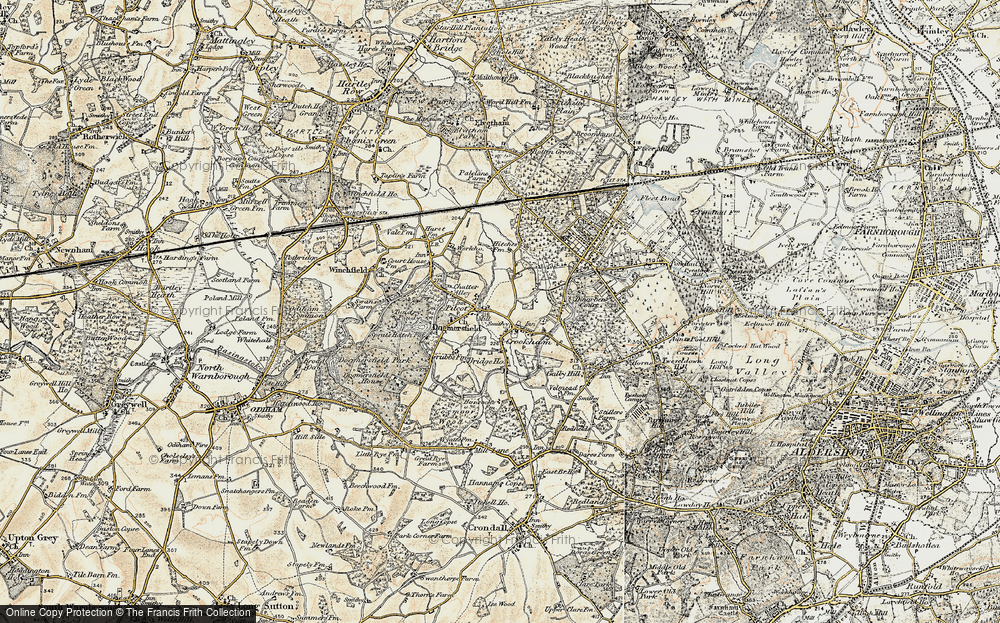 Old Map of Pilcott, 1898-1909 in 1898-1909
