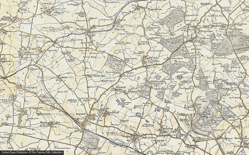 Old Map of Pimlico, 1898-1901 in 1898-1901