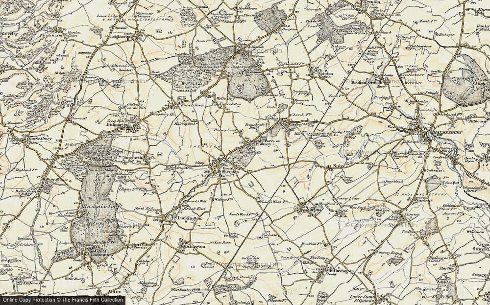 Old Map of Pinkney, 1898-1899 in 1898-1899