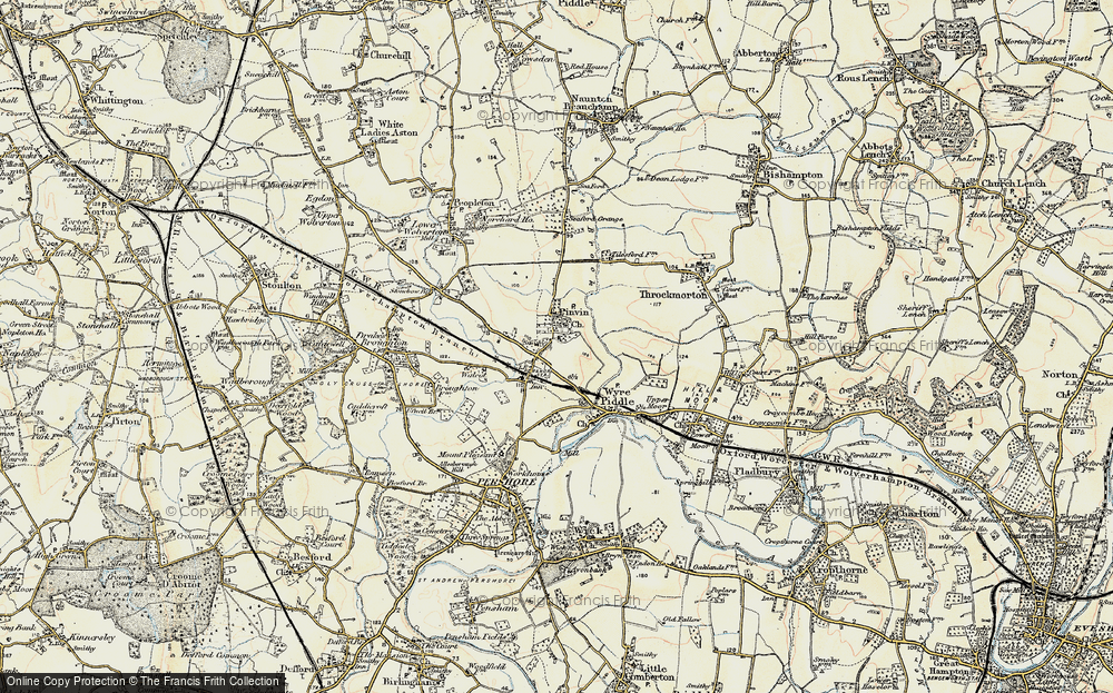 Old Map of Pinvin, 1899-1901 in 1899-1901