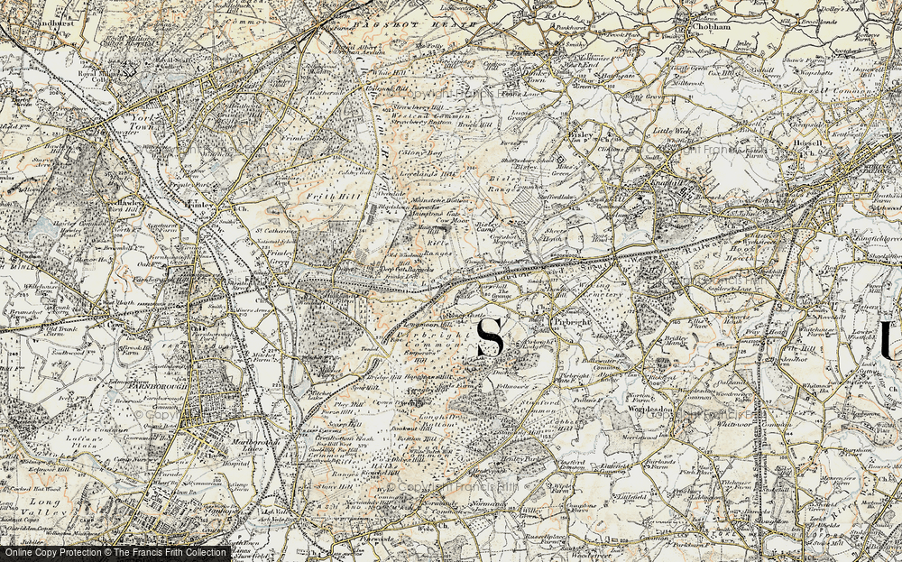 Pirbright Camp, 1897-1909