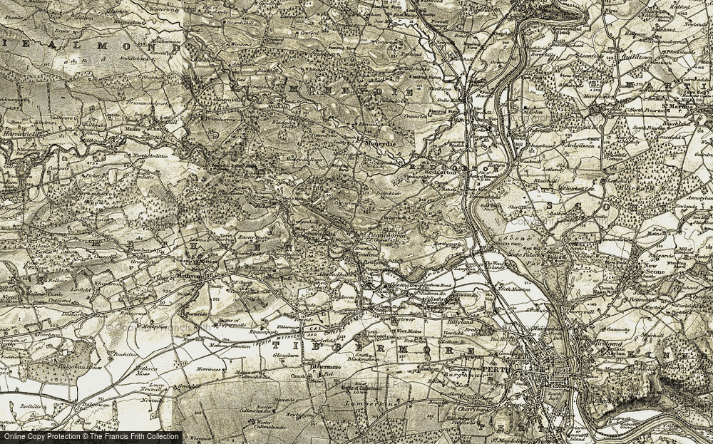 Pitcairngreen, 1907-1908