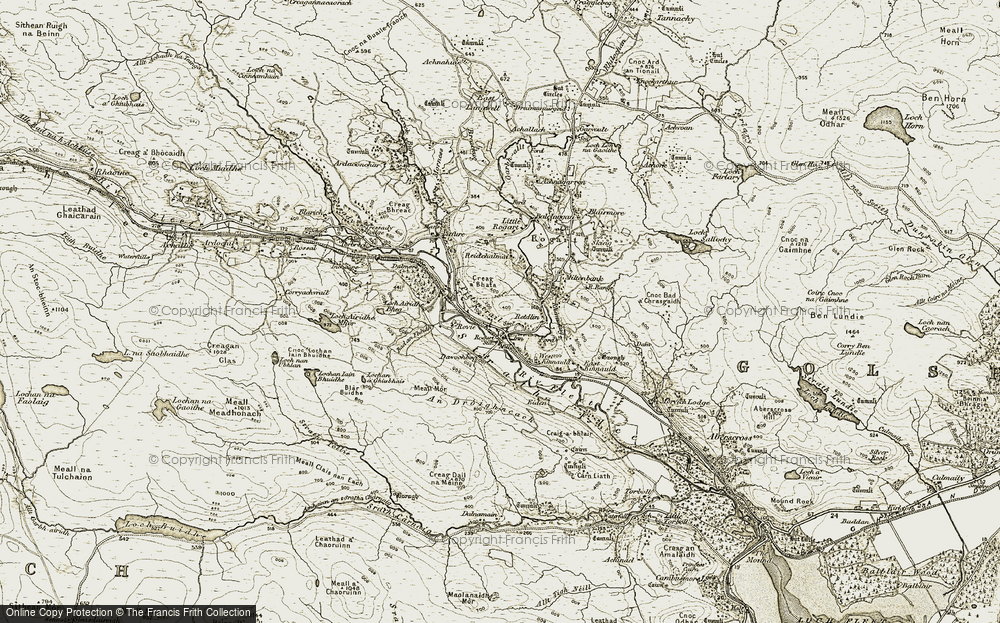Pittentrail, 1910-1912