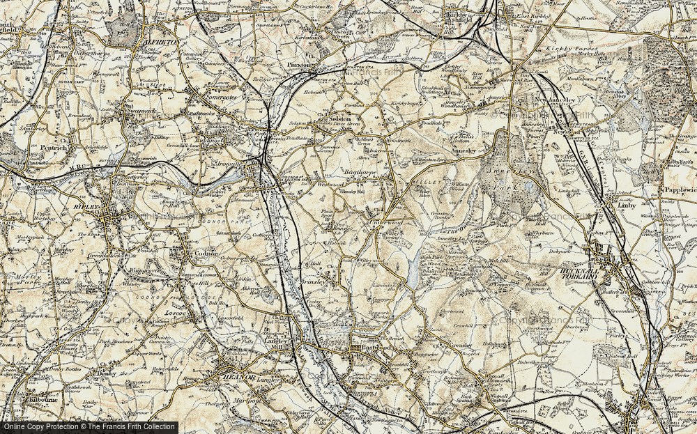 Old Map of Plain Spot, 1902 in 1902