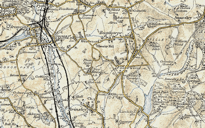 Old map of Plain Spot in 1902