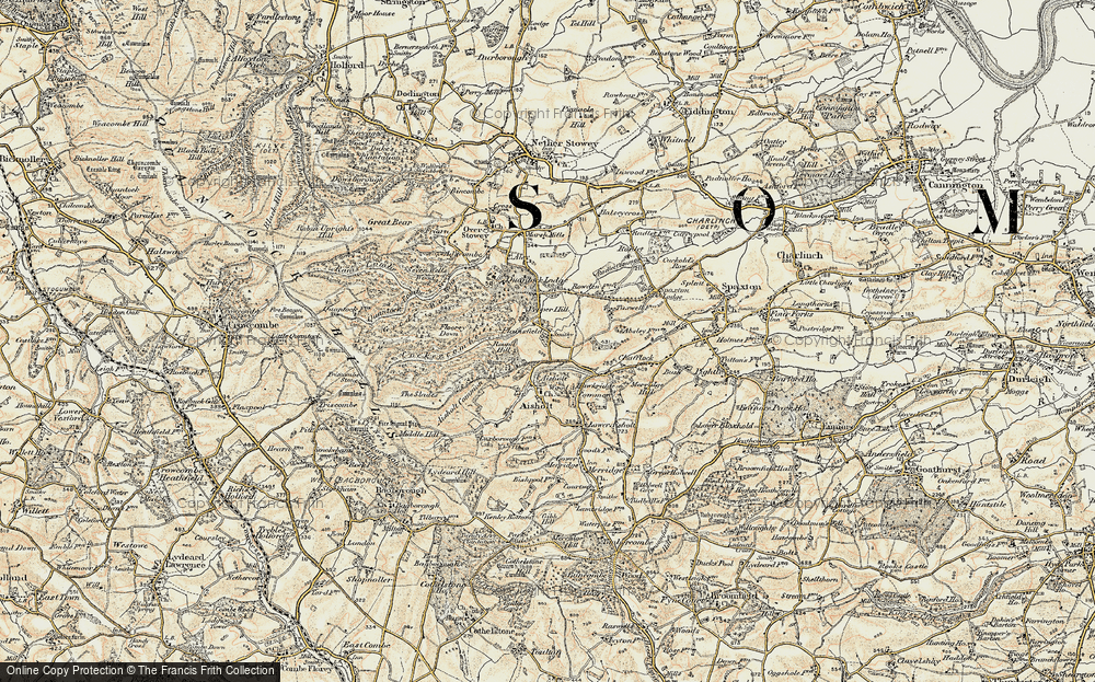 Old Map of Plainsfield, 1898-1900 in 1898-1900