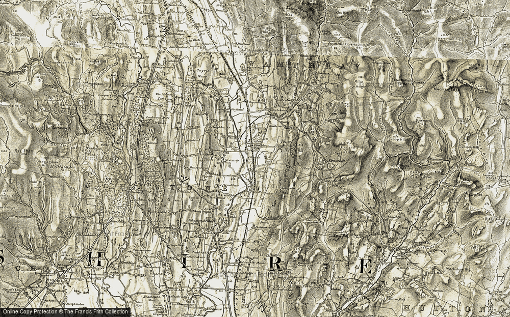 Old Map of Plantationfoot, 1901-1904 in 1901-1904