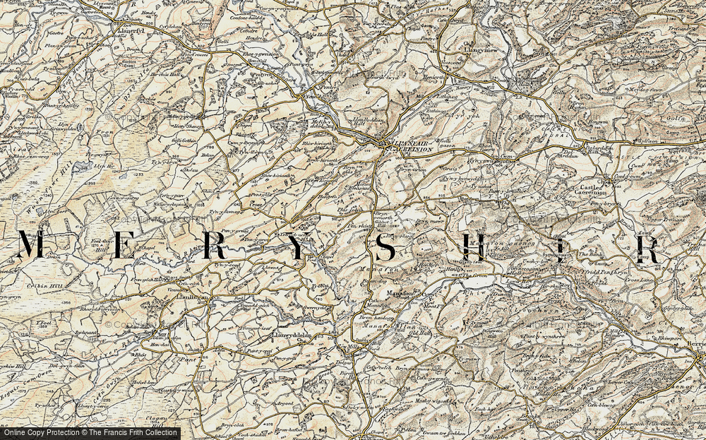 Old Map of Plasiolyn, 1902-1903 in 1902-1903