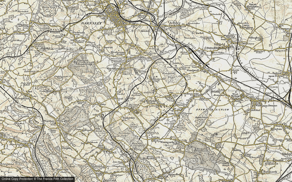 Old Map of Platts Common, 1903 in 1903