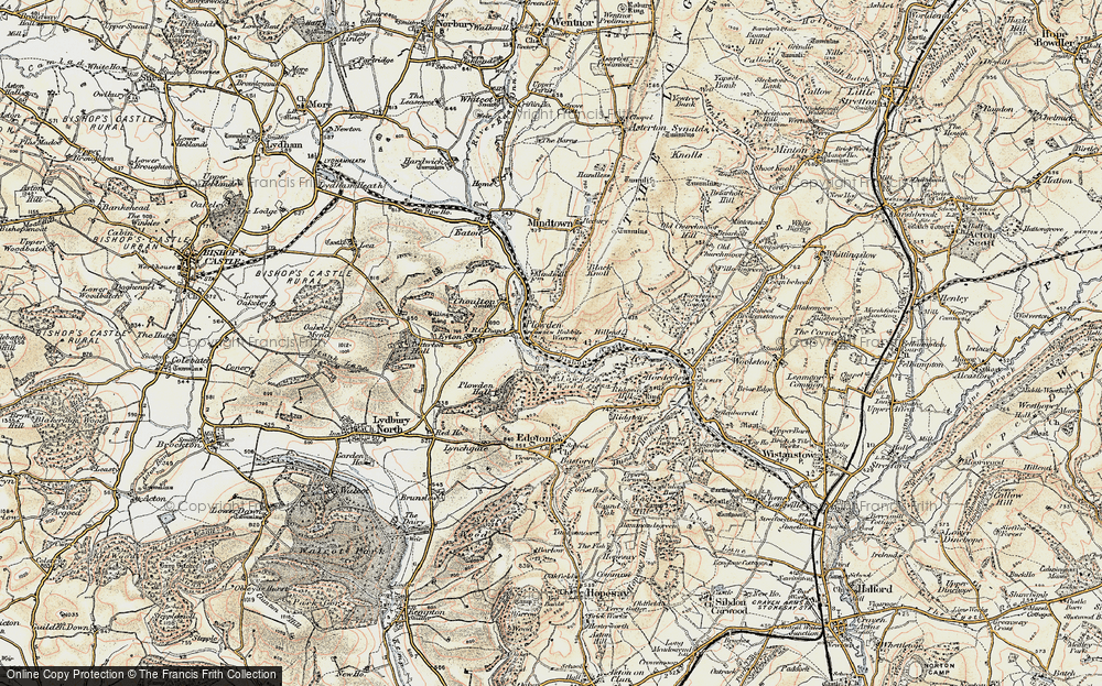 Old Map of Plowden, 1902-1903 in 1902-1903
