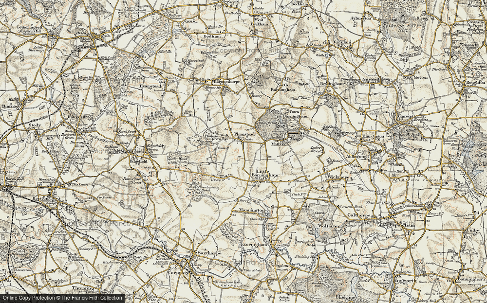 Old Map of Plumstead, 1901-1902 in 1901-1902