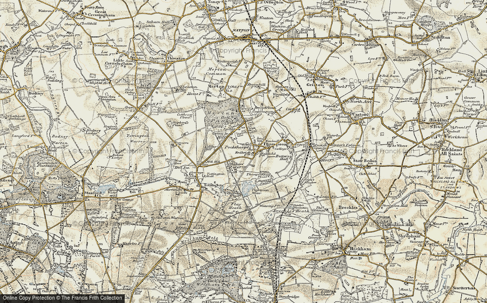 Pockthorpe, 1901-1902