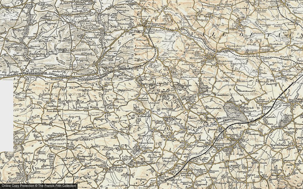 Old Map of Poleshill, 1898-1900 in 1898-1900