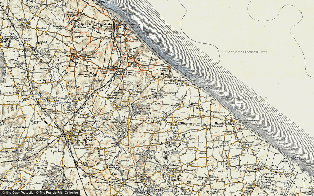 Old Map of Pollard Street, 1901-1902 in 1901-1902