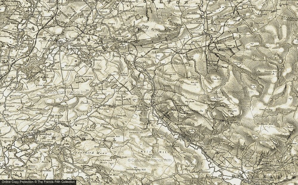 Old Map of Polnessan, 1904-1905 in 1904-1905