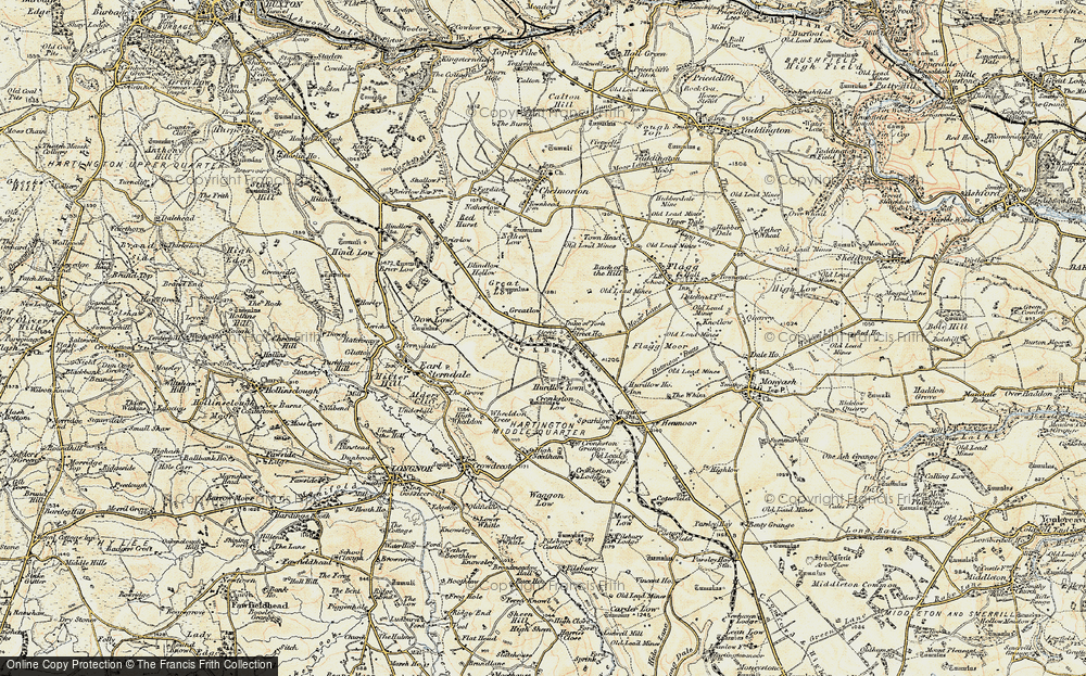 Old Map of Pomeroy, 1902-1903 in 1902-1903