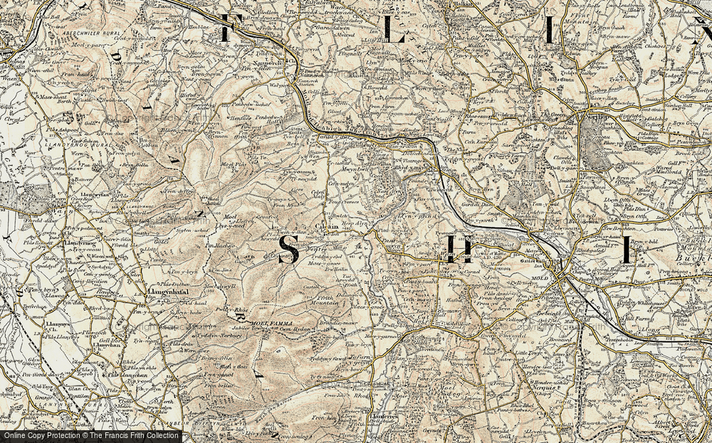 Old Map of Pont-newydd, 1902-1903 in 1902-1903